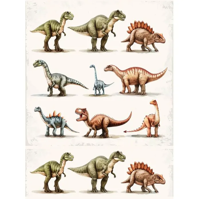 Oblea Dinosaurios 2 (A4) - María Lunarillos