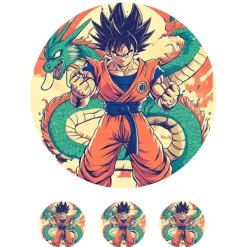Oblea Dragon Ball 4 - 20 cm - María Lunarillos