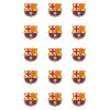 Oblea fútbol Escudo Barcelona 5 cm (15) - María Lunarillos