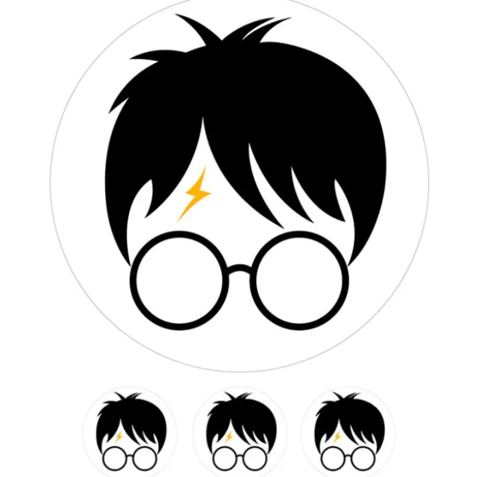 Oblea Harry Potter 20 cm - María Lunarillos