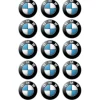 Oblea Logotipo BMW 5 cm (15) - María Lunarillos