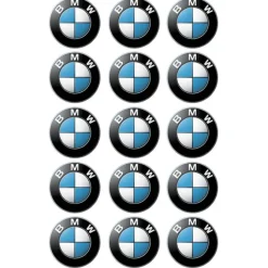 Oblea Logotipo BMW 5 cm (15) - María Lunarillos