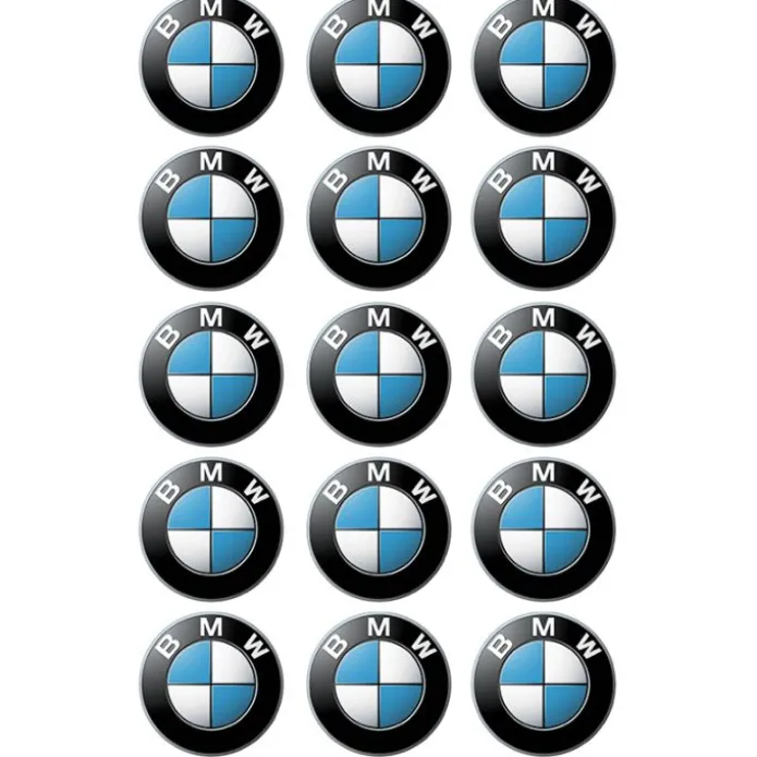 Oblea Logotipo BMW 5 cm (15) - María Lunarillos