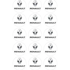 Oblea Logotipo Renault 5 cm (15) - María Lunarillos