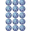 Oblea Logotipo Volkswagen 5 cm (15) - María Lunarillos