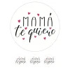 Oblea Mamá Te Quiero 20 cm - María Lunarillos