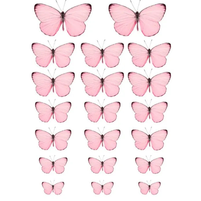 Oblea Mariposas A4 - María Lunarillos