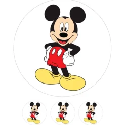 Oblea Mickey Mouse 20 cm - María Lunarillos