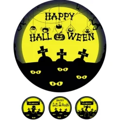 Oblea mix Halloween 20 cm - María Lunarillos