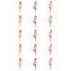 Oblea muñecas Barbies 5 cm (15) - María Lunarillos