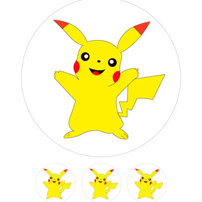 Oblea Pokémon Pikachu 20 cm - María Lunarillos