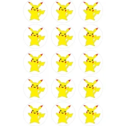 Oblea Pokémon Pikachu 5 cm (15) - María Lunarillos