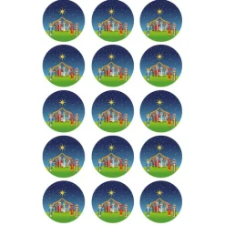 Oblea Portal de Belén 2 - 5 cm (15) - María Lunarillos