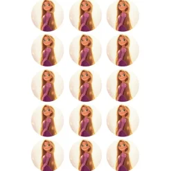 Oblea Rapunzel - 5 cm (15) - María Lunarillos