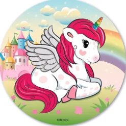 Oblea Unicornio - Sin gluten - Dekora