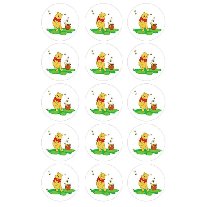 Oblea Winnie the Pooh 5 cm (15) - María Lunarillos