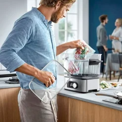 Olla para sous vide y cocción lenta Lono - Acero inoxidable - WMF + REGALO cuchillo