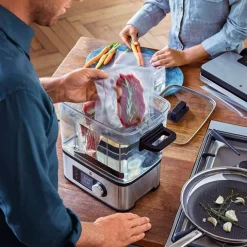 Olla para sous vide y cocción lenta Lono - Acero inoxidable - WMF + REGALO cuchillo
