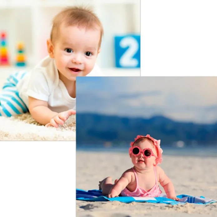 Pack de 2 papeles comestibles Burn Away - Cuadrado de 20 cm - Impresión personalizada
