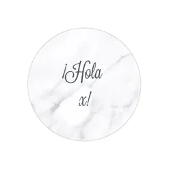 Pack papeles comestibles burn Hasta luego Hola Edad 14 cm - María Lunarillos