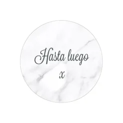 Pack papeles comestibles burn Hasta luego Hola Edad 17 cm - María Lunarillos