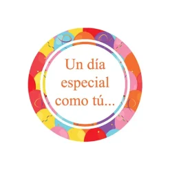 Pack papeles comestibles burn Día especial 19 cm - María Lunarillos