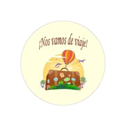 Pack papeles comestibles burn Viaje 17 cm - María Lunarillos