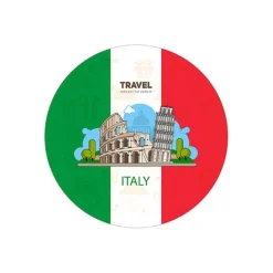 Pack papeles comestibles burn Viaje Italia 14 cm - María Lunarillos