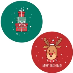 Pack papeles comestibles burn Merry Christmas 19 cm - María Lunarillos
