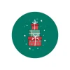Pack papeles comestibles burn Merry Crhistmas14 cm - María Lunarillos