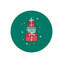 Pack papeles comestibles burn Merry Crhistmas14 cm - María Lunarillos