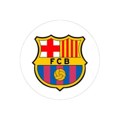 Pack papeles comestibles burn Barcelona y Real Madrid 19 cm - María Lunarillos