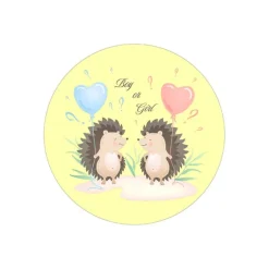 Pack papeles comestibles burn Boy or Girl (resultado niño) 14 cm - María Lunarillos