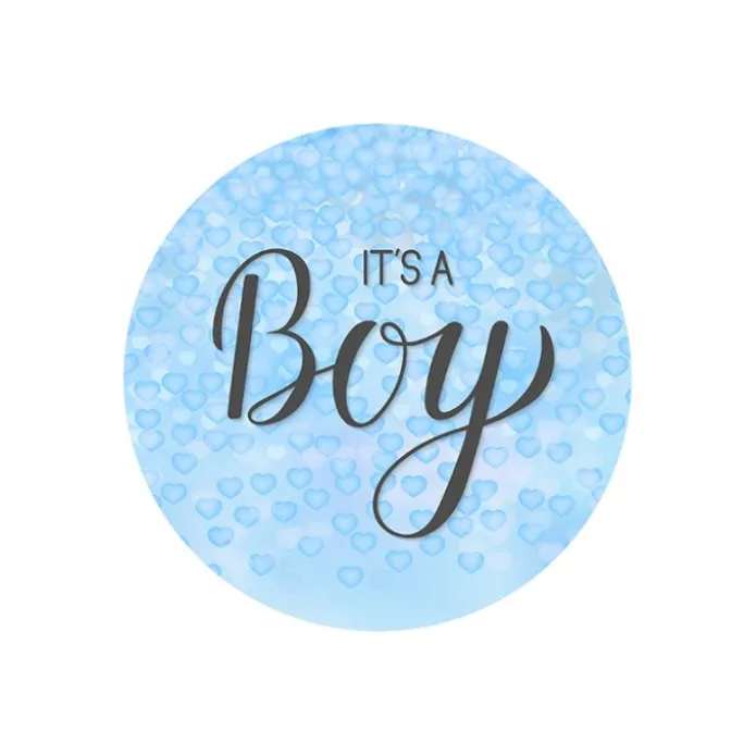 Pack papeles comestibles burn Boy or Girl (resultado niño) 14 cm - María Lunarillos