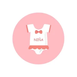 Pack papeles comestibles burn Niño o niña (resultado niña) 17 cm - María Lunarillos