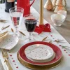 Paño de algodón grande para cocina Grace White 71 x 52 cm - GreenGate