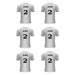 Papel de azúcar - Camiseta fútbol Real Madrid nombre y número 8 cm (6) - Impresión personalizada