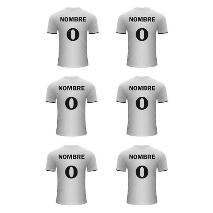 Papel de azúcar - Camiseta fútbol Real Madrid nombre y número 8 cm (6) - Impresión personalizada