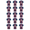 Papel de azúcar - Camiseta fútbol Barcelona nombre y número 5 cm (15) - Impresión personalizada