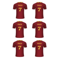 Papel de azúcar - Camiseta fútbol España nombre y número 8 cm (6) - Impresión personalizada