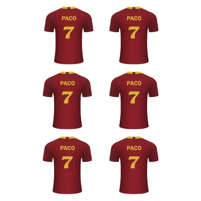 Papel de azúcar - Camiseta fútbol España nombre y número 8 cm (6) - Impresión personalizada