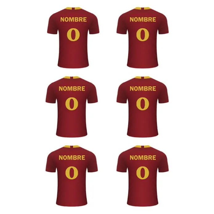 Papel de azúcar - Camiseta fútbol España nombre y número 8 cm (6) - Impresión personalizada