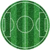 Papel de azúcar Campo de fútbol 19,5 cm - Sin gluten - Dekora