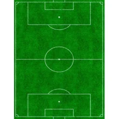 Papel de azúcar Campo de fútbol - María Lunarillos