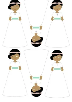 Papel de azúcar - Carlota Comunión - Impresión personalizada