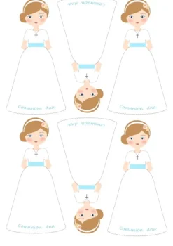 Papel de azúcar - Carlota Comunión - Impresión personalizada