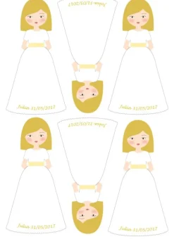 Papel de azúcar - Carlota Comunión - Impresión personalizada