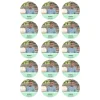 Papel de azúcar con foto, nombre y fecha personalizada círculo 5 cm (15) - Mi Primera Comunión
