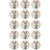 Papel de azúcar de Bugs Bunny - 5 cm (15) - María Lunarillos