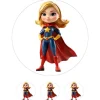 Papel de azúcar de Capitana Marvel - 20 cm - María Lunarillos